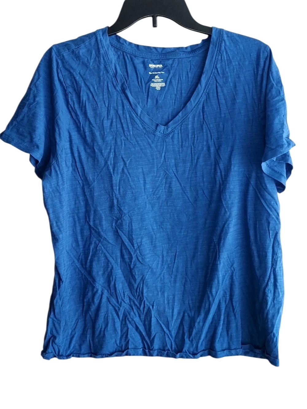 Sonoma Royal Blue V-Neck Short Sleeve Tee
